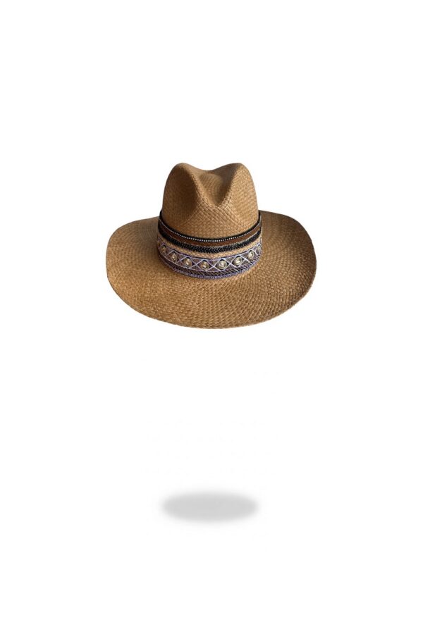First Light Belt Sombrero personalizado y decorado para mujer by milolita store
