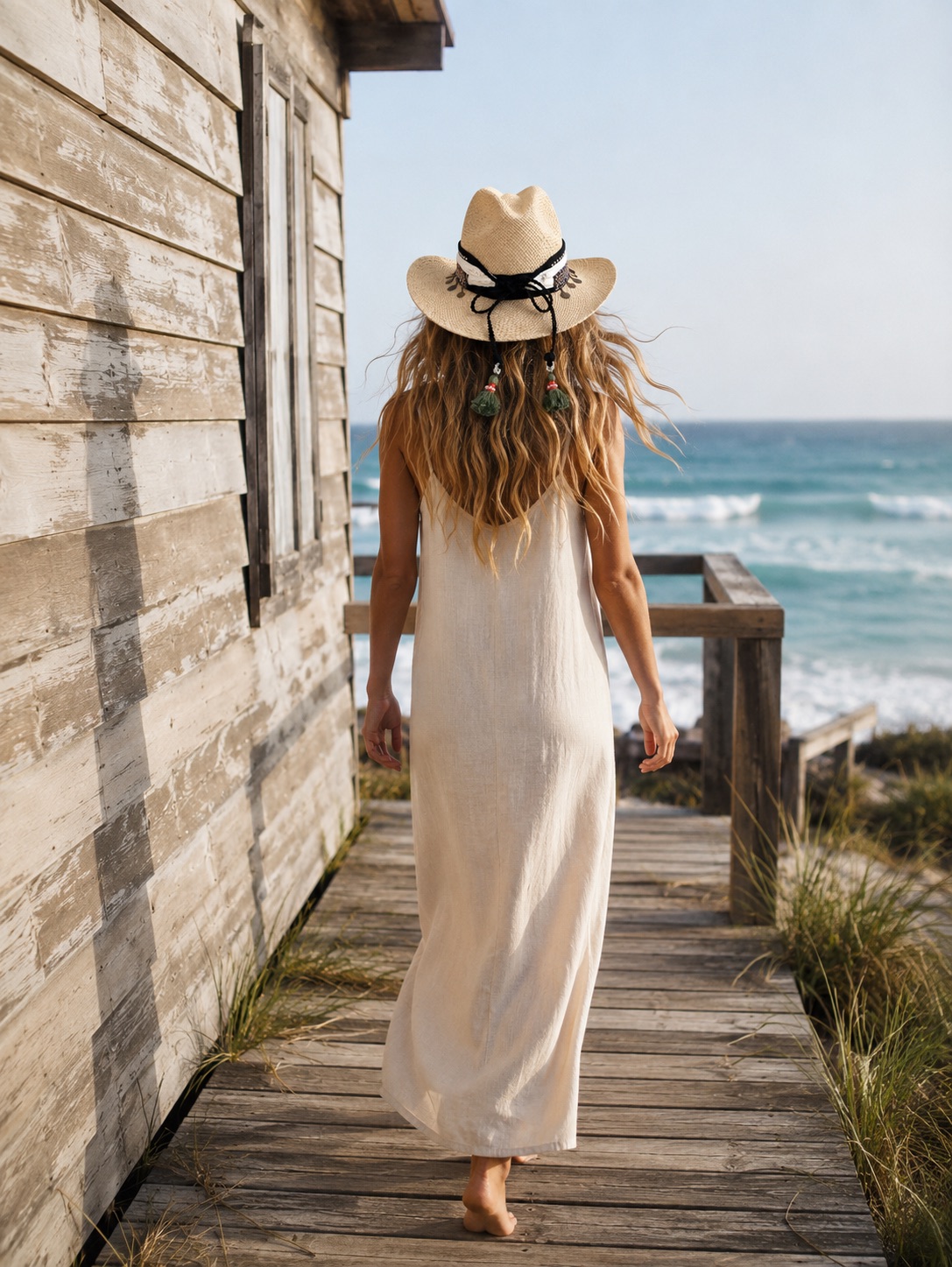Salted Hair Hat sombrero decorado para mujer SALTED HAIR
