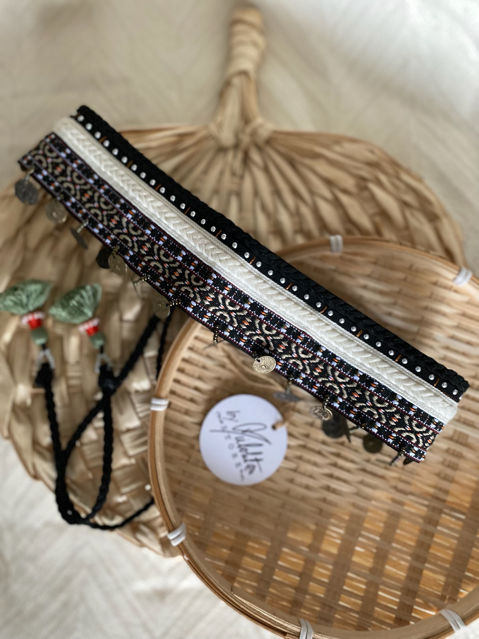 Salted Hair Belt correas decoradas para sombreros