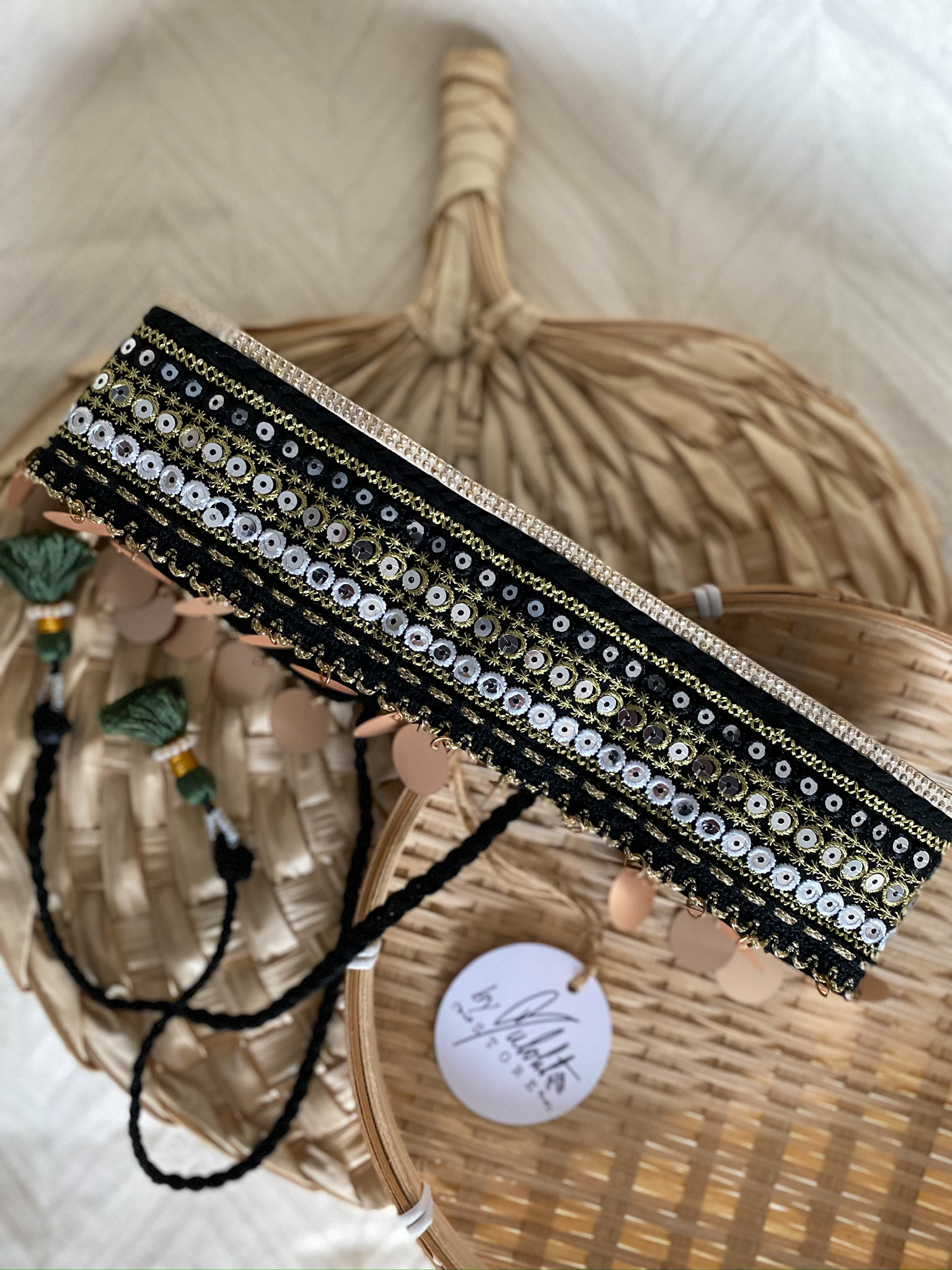 Sun Drenched Belt correas para decorar sombreros
